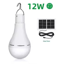PACK de 4 Ampolletas Solares Colgantes de 12W