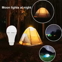 PACK de 4 Ampolletas Solares Colgantes de 12W