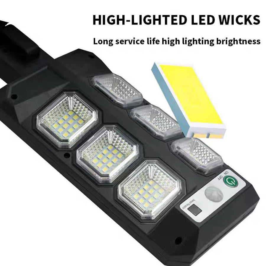 Pack de 4 Focos Solares con Sensor de Movimiento