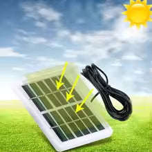 PACK de 4 Ampolletas Solares Colgantes de 12W