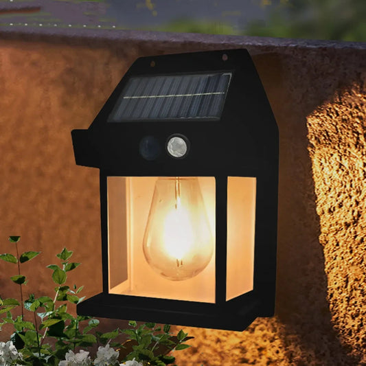 PACK de 4 Focos Solares + Bombilla - Todo incluido (Medidas 15 x 10 cm)